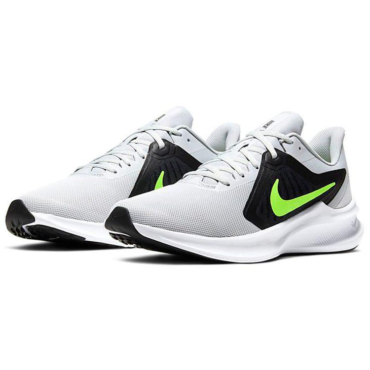 Nike Downshifter 10 Серый/Черный/Зеленый CI9981-005