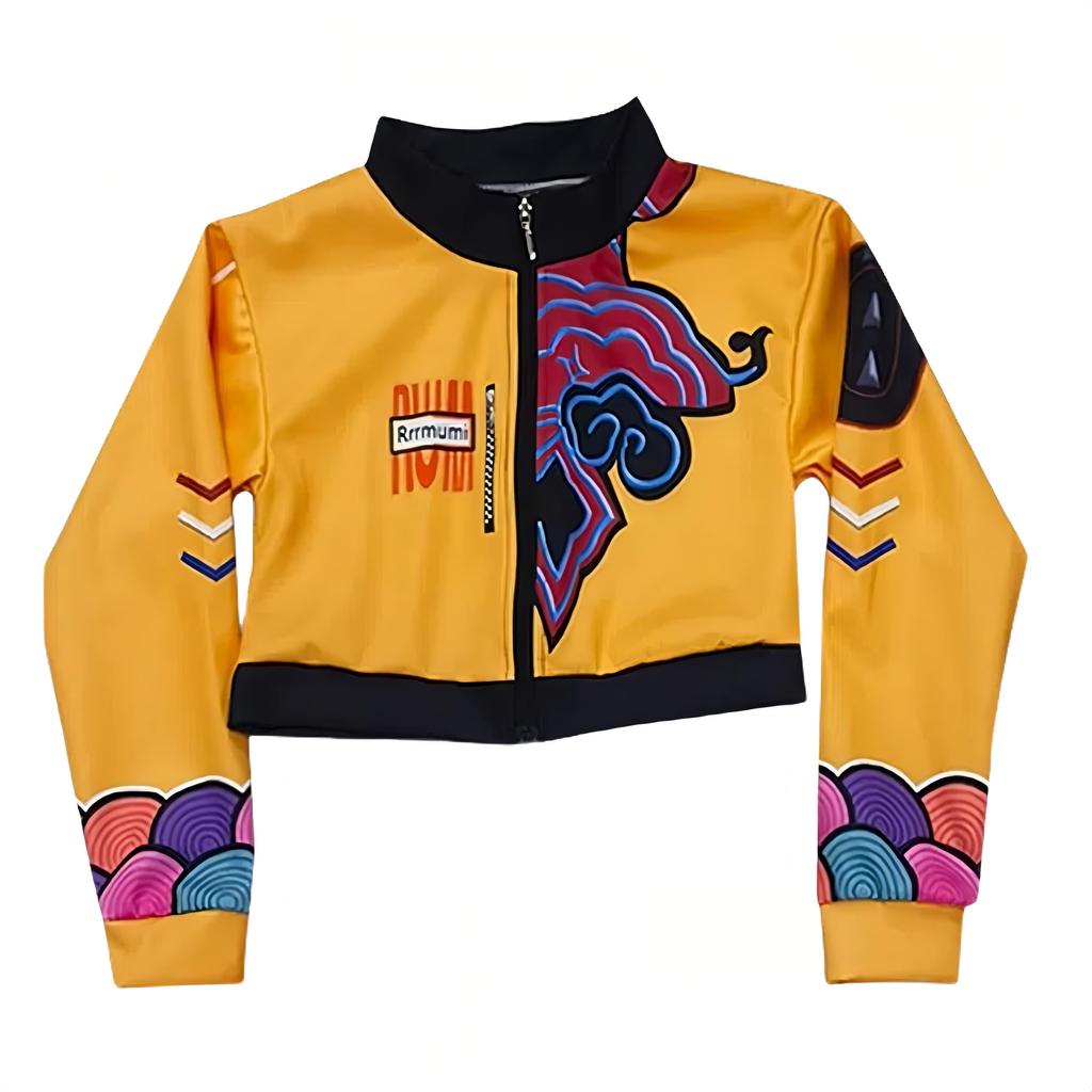 Костюм охотников на демонов K-Pop для мальчиков и девочек Зои Руми Мира Косплей Поп-певцы Женские наряды на Хэллоуин с аксессуарами