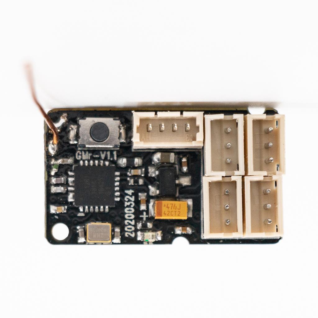 FLYSKY GMr 2,4 ГГц 4-канальный AFHDS3 приемник ШИМ-выход для радиоуправляемого гоночного автомобиля, дрифта, мини-автомобиля, совместимого