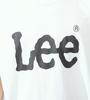 Белая мужская футболка Lee с большим логотипом,