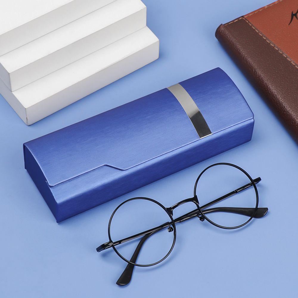 Women High-grade Eyewear Protector Steel Ribbon Glasses Box Myopia Glasses Box Reading Eyewear Case