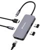 USB-концентратор Verbatim с PD Быстрая зарядка до 85 Вт, Выход 4K, Скорость передачи данных 5 Гбит/с, HDMI, Два порта USB-A, Ethernet, 5-в-1, Порт USB-C для зарядки и передачи данных, (60Гц),