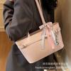 Премиальная сумка-тоут большой вместимости для通勤, женская, новая коллекция весна-лето 2025, универсальная наплечная сумка, модная портативная сумка-тоут