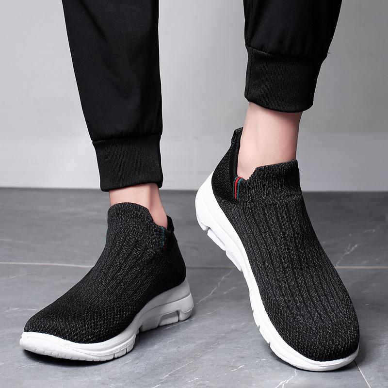 Мужская модная трендовая дышащая обувь Flyknit, походная обувь, уличная обувь для спорта и отдыха, туристические прогулочные носки, обувь