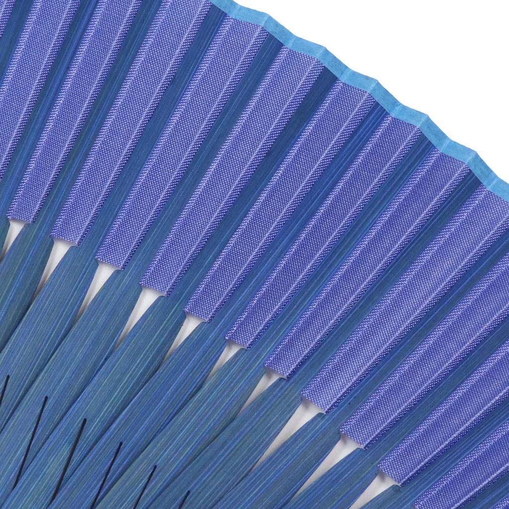 Fan Fan Set with 60 Aluminum Light Blue [Osaka Choseido] Fan, Men's, Fashionable, Business, Bag, Holder, Handkerchief, Rooms, Air,