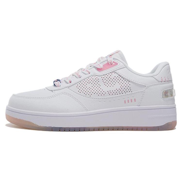 Li Ning Классический скейтбординг X Disney 'Бело-розовая ромашка' Женский AGCS146-3