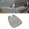 2x Внутренняя серая кожаная накладка на панель подлокотника передней двери (левая и правая) для Acura RDX 2007-2012