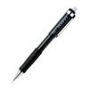 Механический карандаш Pentel Tough, XQE7-A, 0,7 мм, Черный, Упаковка 5 шт.. Пишет ярко и гладко темным грифелем 2B, Силиконовая ручка, Большой вращающийся ластик,