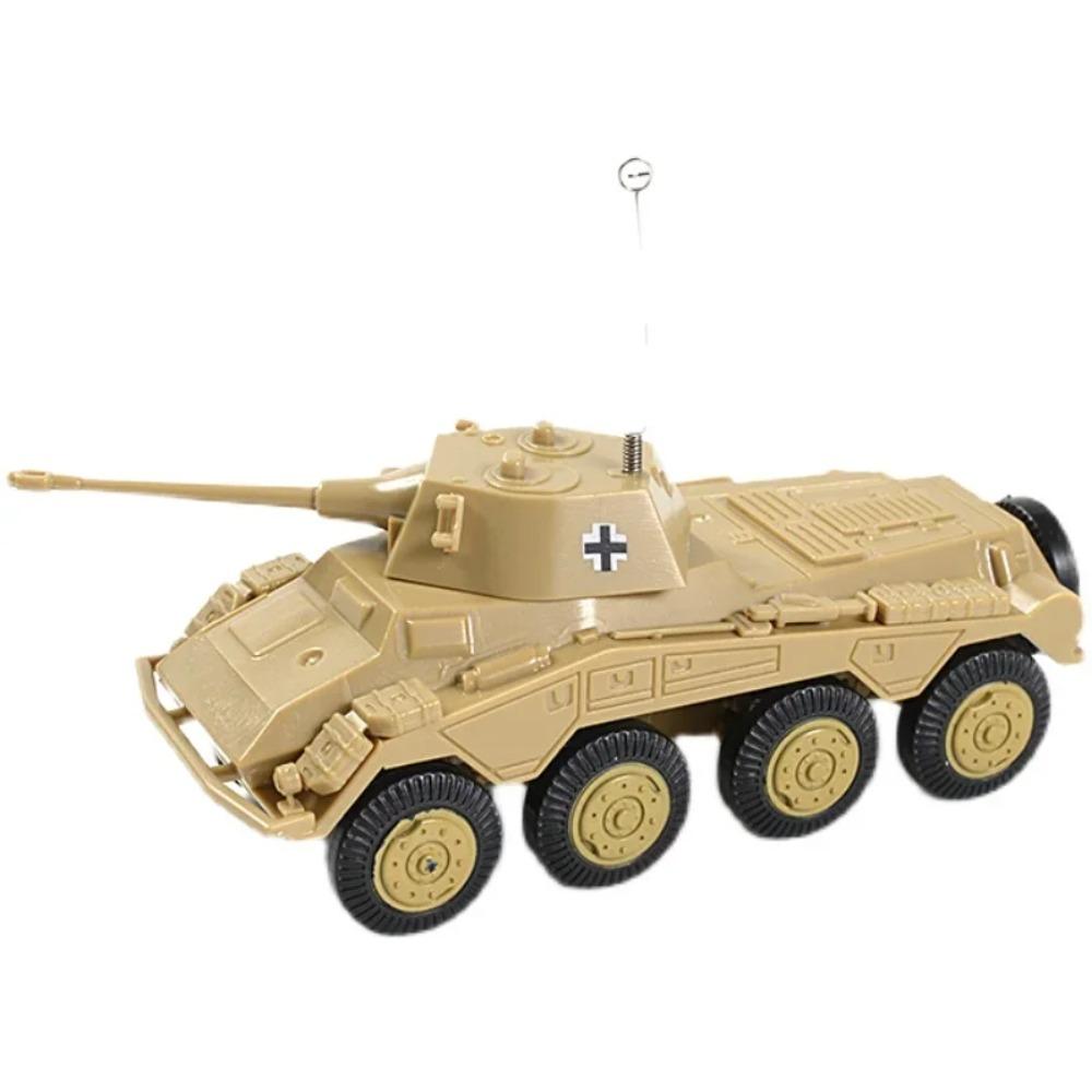1/72 Немецкий колесный бронированный автомобиль-разведчик Cougar времен Второй мировой войны 4D Модель для сборки Военный набор Игрушка-танк