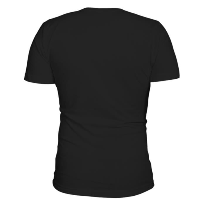 T-shirt Homme - Désolé Je peux pas - Football - Manches courtes - Noir - Sport Humour
