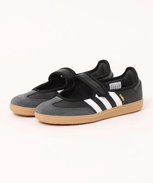 adidas Женские кроссовки Samba Jane 'Black White Gum' JQ6445