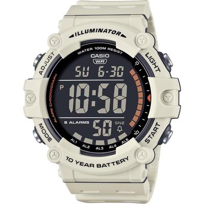 Стандартные цифровые часы дешевые Casio Chipkashi матовый Ivory Overseas модель [Casio] AE-1500WH-8B2V мужские [Товар]