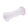2Pcs Drain Tube Thru-Hull Fitting for Boat Marine Motorwell Livewell Baitwell White Plastic