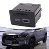 Сборка USB-розетки USB-разъем Вспомогательный адаптер Вспомогательная USB-розетка центральной консоли 13525431 13529869 13512377