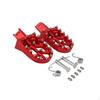 Motorcycle Front Foot Pegs Parts Sturdy Aluminum Easy To Install Accessories