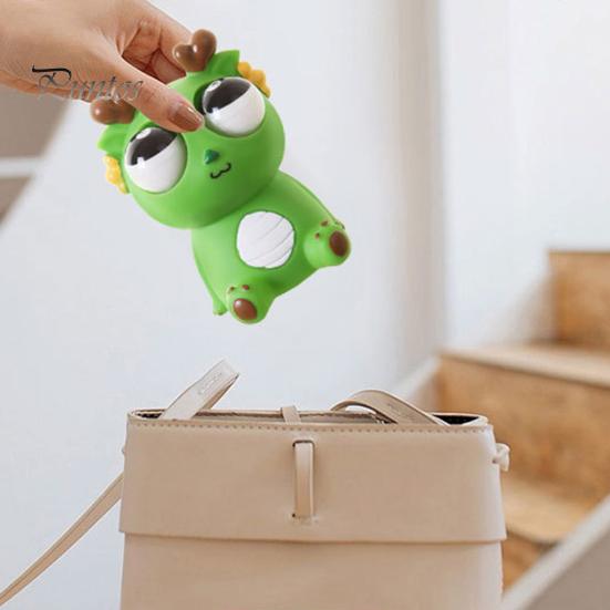 Decompression Toy Cartoon Dragon Squeeze Doll Soft Pinch Eye-popping Funny Eyeball Burst Animal Stress Relief Sensory Therapy Fidget New Year Gift for