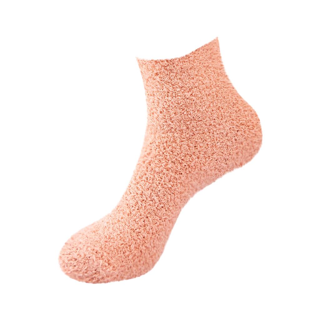 (Projector)Women Fuzzy Cozy Slipper Socks Warm Soft Winter Plush Home Sleeping Socks