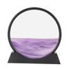 12inch Moving Sand Art Picture Round 360 Degree Rotatable 3D Liquid Motion Deep Sea Sandscape