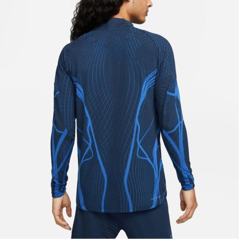 Nike 22-23 Франция Dri-Fit ADV Elite Strike Drill Top Jersey Синий Мужская уличная одежда DH6423-410