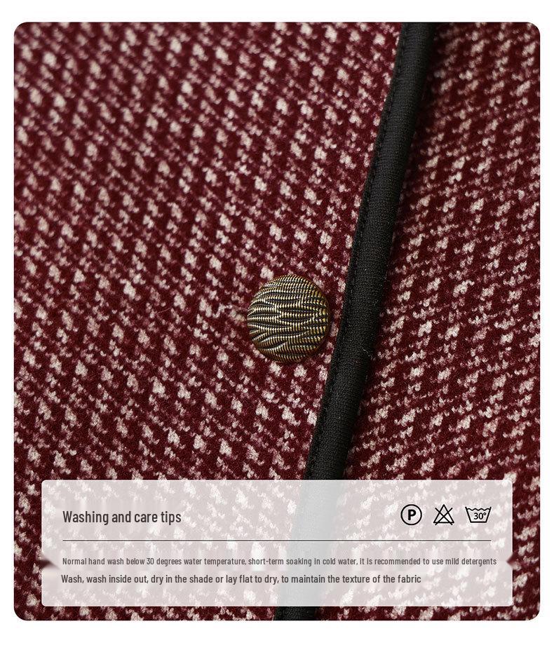 Вязаный кардиган 'Осенняя мода 2025 для мам' для женщин среднего и пожилого возраста