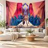The Mummy Wall Tapestry Home Decor Hanging Cloth Art Background Tapestry for Bedroom