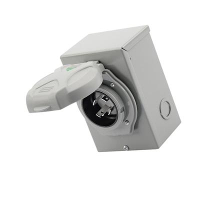 Панель розеток для автофургона, электрическая панель розеток 50 А NEMA SS2 50