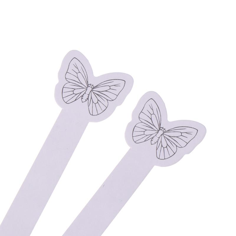 100 Pcs Aromatherapy Fragrance Perfume Essential Oils Test Paper Strips Butterfly Pattern Perfume Test Paper 115*10Mm