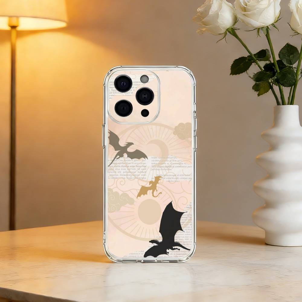 Чехол для телефона «Крыло Дракона F-Четвертое W» для iPhone 17 16 15 14 13 12 11 Mini Pro Max Plus Прозрачная крышка
