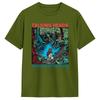 Band Talking Heads Art TShirt Beach 100 Cotton T Shirts For Unisexs Harajuku Printed Tee Shirt ShortSleeve Funny Tees