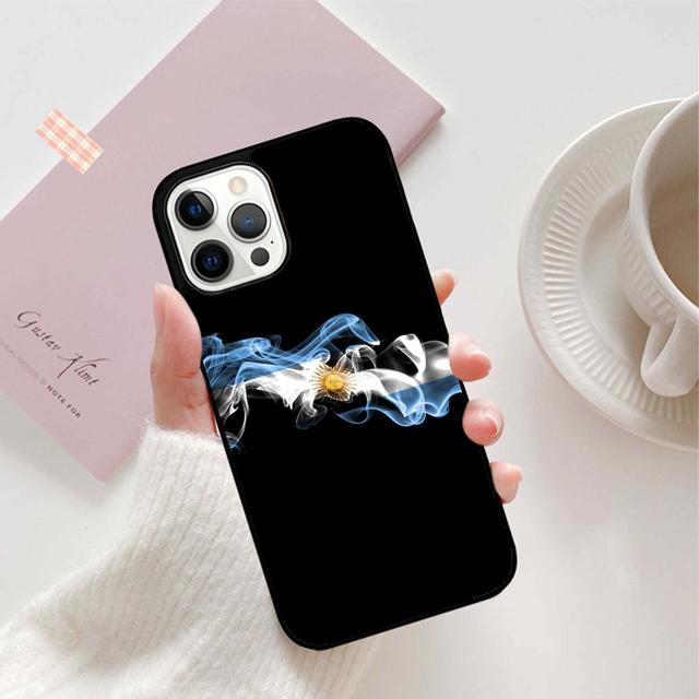 Чехол для телефона с флагом Аргентины для iPhone 17 Air 15 16 11 12 13 14 Pro Max Чехол для iPhone 17 Air Max Plus coque Fundas Shell