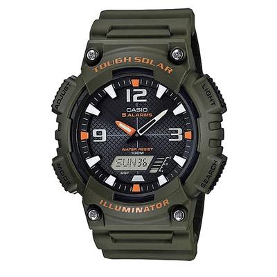 CASIO Tough Solar Quartz Watch Series Overseas Модель Green [Casio] Ana-Digi AQ-S810 Мужские (Военный AQ-S810W-3AV) [Элемент]