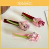 Adorable Flower Pattern Acetate Hair Claw Clip For Women Stylish And Trendy Design