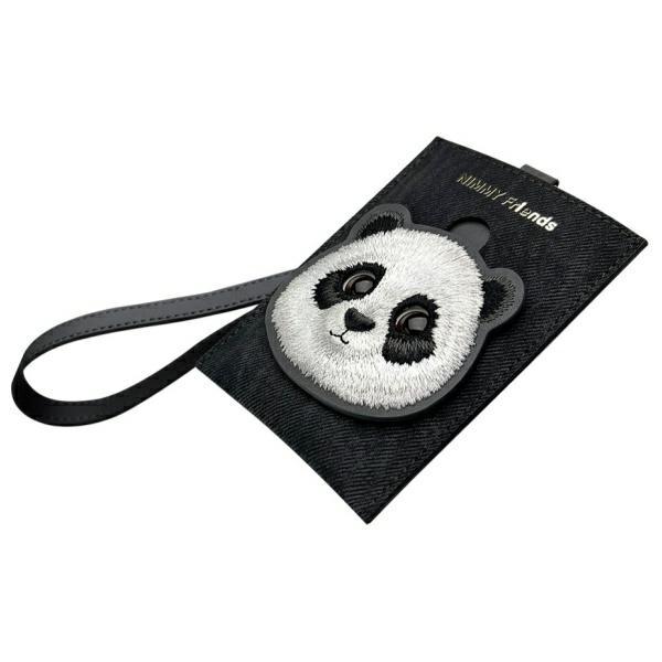 Etui do lokalizatora Big Eyed Pet 2.0 Panda Czarny