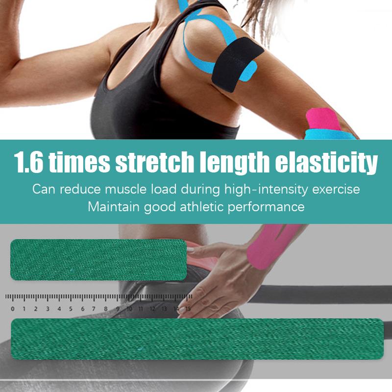 Спортивные и фитнес-бинты, наклейки на мышечные ленты, водонепроницаемые и эластичные спортивные наклейки на растяжку