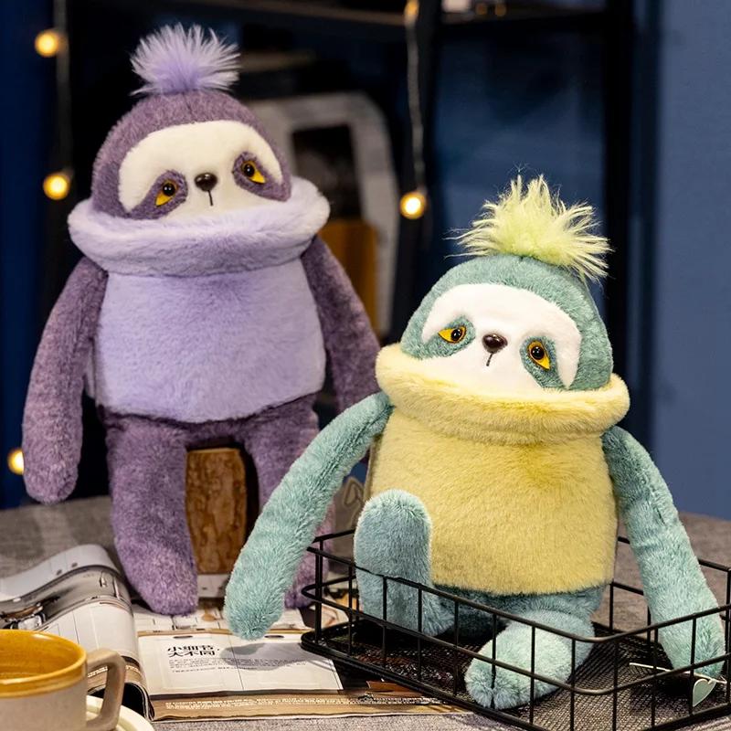 23 см плюшевое животное ленивый ленивец настоящие мягкие животные кукла игрушка подарки дети девочки домашний декор праздничные принадлежности