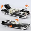 1/24 Cadillac Eldorado Винтажная Ретро Игрушка для Детей Литой Металлический Миниатюрный Модель Инерционный Звук и Свет Коллекция Подарок Мальчикам