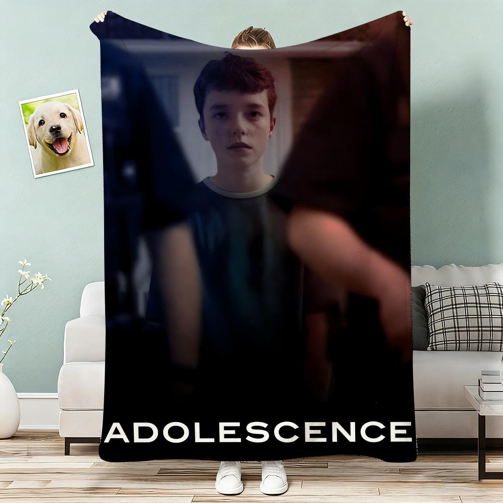 Adolescence Throw Lightweight g Flannel Blanket Soft Skinfriendly for Summer Cooling