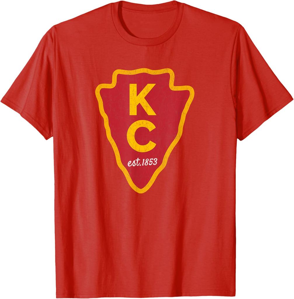 Kc Red Original Kansas City Unique Est 1853 Local Unisex T-Shirt