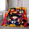 1 шт. Плед Dragon Ball Мягкий Теплый Всесезонный Плед для Дивана, Кровати, Машины, Офиса Яркий Цветной Дизайн, Прочный и Уютный Подарок