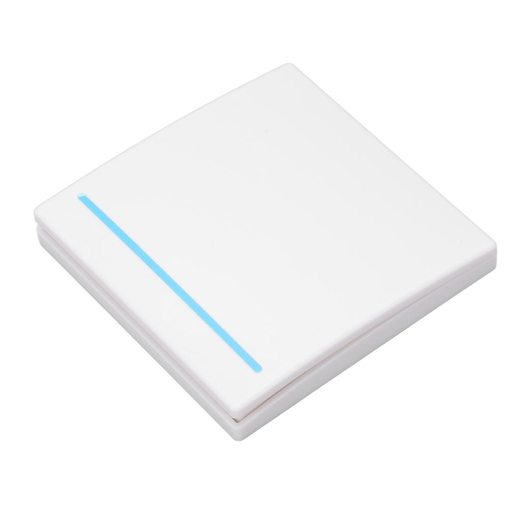 Wireless Light Switch Smart Remote Control Switch Wall Switch 433MHz for Home Office 1 Gang