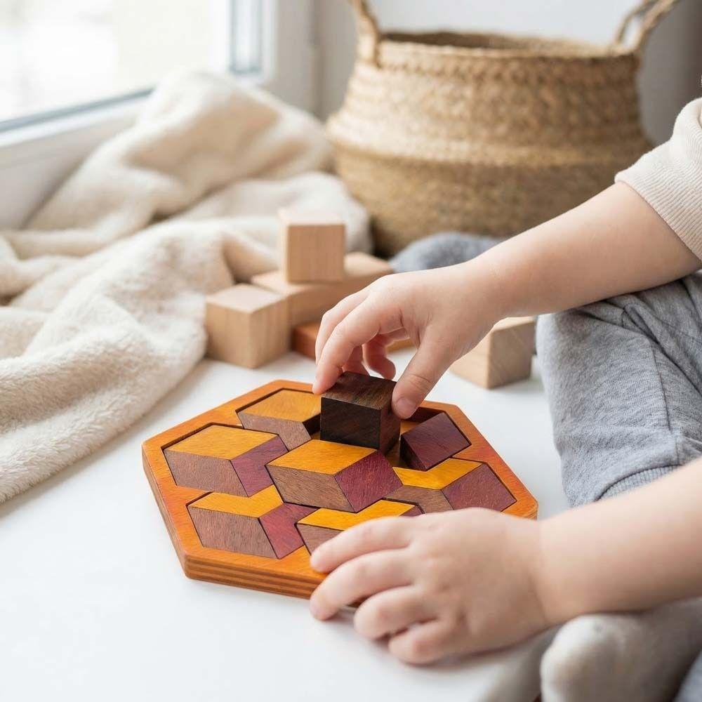 Задачи Деревянная Танграм-головоломка Шаблоны Когнитивная jigsaw puzzle board Тренировка мышления