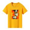 The Good the Bad and Ugly Print Teenage T-shirt Boys Casual Punk Wild Round Neck Short Sleeve Teenage Children Colorful Tops Tee