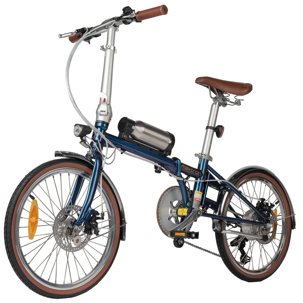 Maxtron Smart20 Lightweight Electric Bike–250W Motor, 36V 5.2Ah Battery