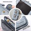 Vintage American Eagle Print Long Wallet Fashion Casual Large Capacity Multi Card Holder Portable PU Leather Daily Use Wallet