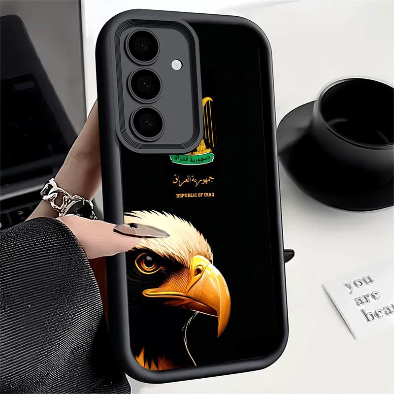 Чехол для телефона для Samsung Galaxy A17 A16 A15 A14 A13 Флаг Ирака Марка A56 A36 A26 A55 A35 A25 A54 A34 A24 A53 A33 A23 A07 A06