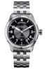 Davosa Newton Pilot Automatic Swiss Day-Date Watch, Made, Silver, 161.585.50, Men's