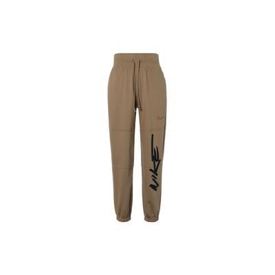 Nike X Futura Paris Olympic Series SS24 Брендовый логотип Модные свободные дышащие повседневные брюки со шнуровкой средней посадки унисекс коричневые брюки FZ0255-224
