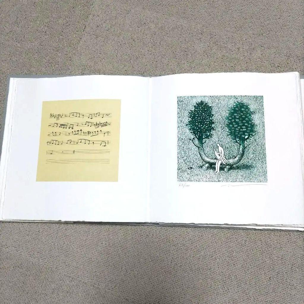 [Б/У] Коллекция принтов Акихиро Ватабики: Медные гравюры Дзюндзи Мицуиси, 5 канонов, Студия печати, Флоренция