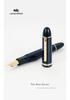 Золотая перьевая ручка Jinhao X159 из стали с иридиевым пером 40 мм, прямой клип и гигантский спиральный колпачок