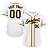Unisex Quick-Dry Baseball Jersey Short Sleeve Open Front Top Sports Cycling Team Activities